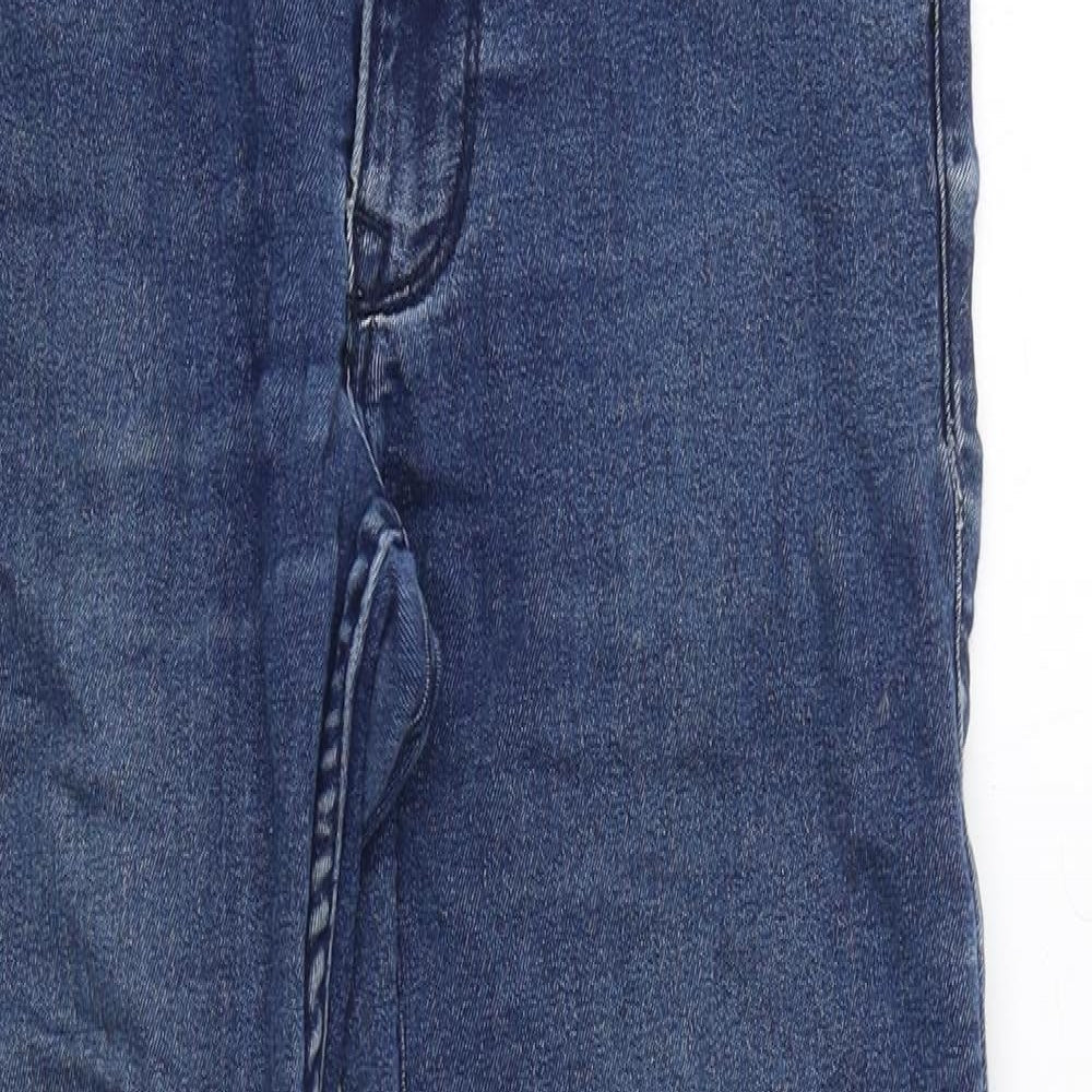 Mens UK Size 28 in COLLUSION Regular Fit Skinny Blue Jeans