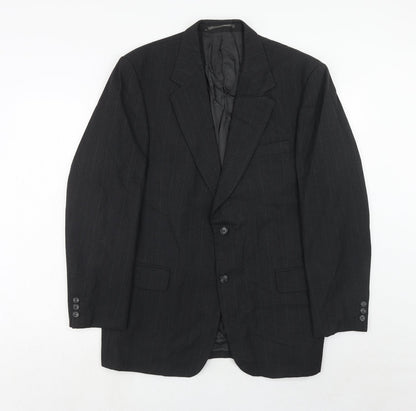 Mens UK Size 42 Brook Taverner Regular Grey Suit Jacket