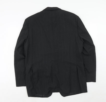 Mens UK Size 42 Brook Taverner Regular Grey Suit Jacket