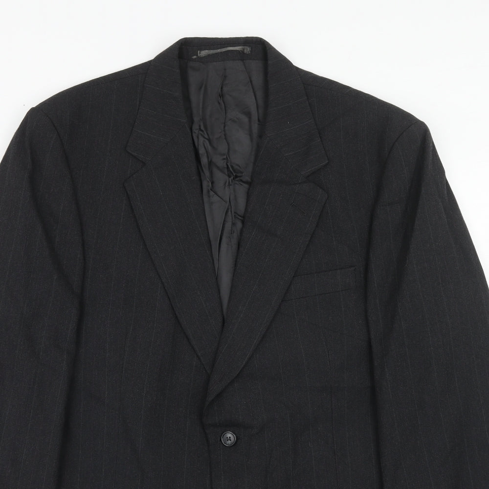 Mens UK Size 42 Brook Taverner Regular Grey Suit Jacket