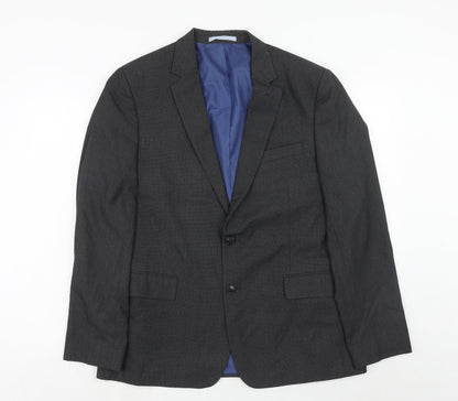 Mens UK Size 44 Marks and Spencer Regular Grey Suit Jacket