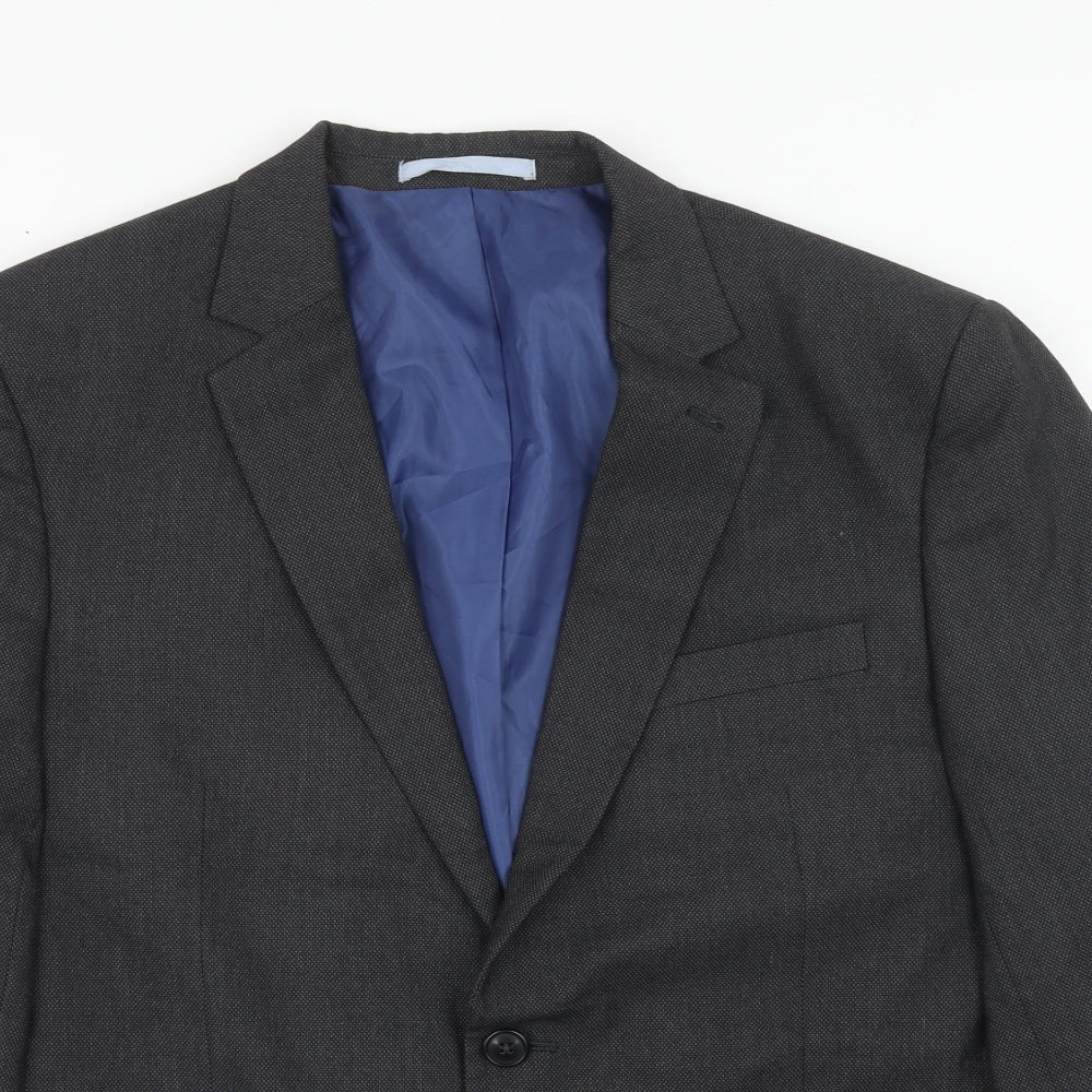 Mens UK Size 44 Marks and Spencer Regular Grey Suit Jacket