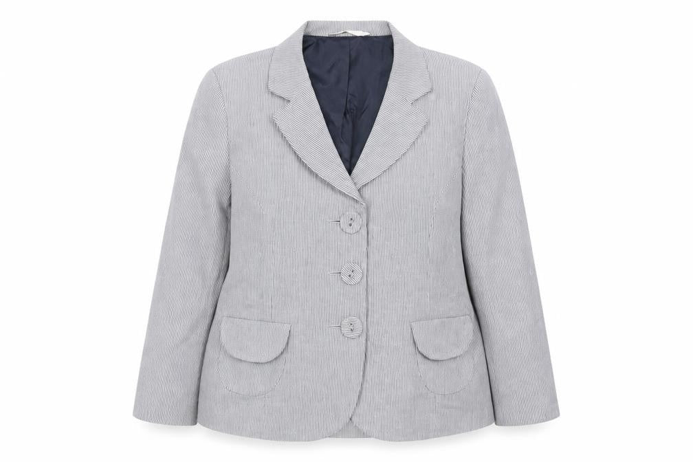 Womens UK Size 20 BHS Plus Grey Blazer