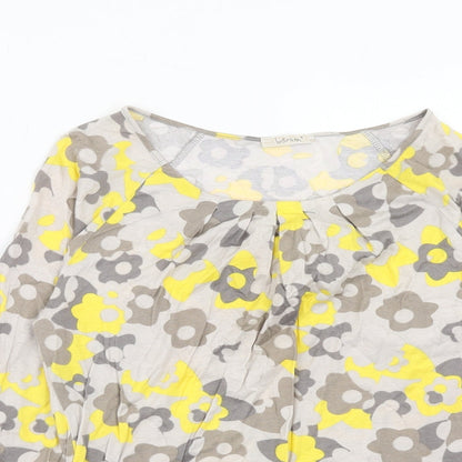 Womens UK Size S Intown Grey Basic Blouse