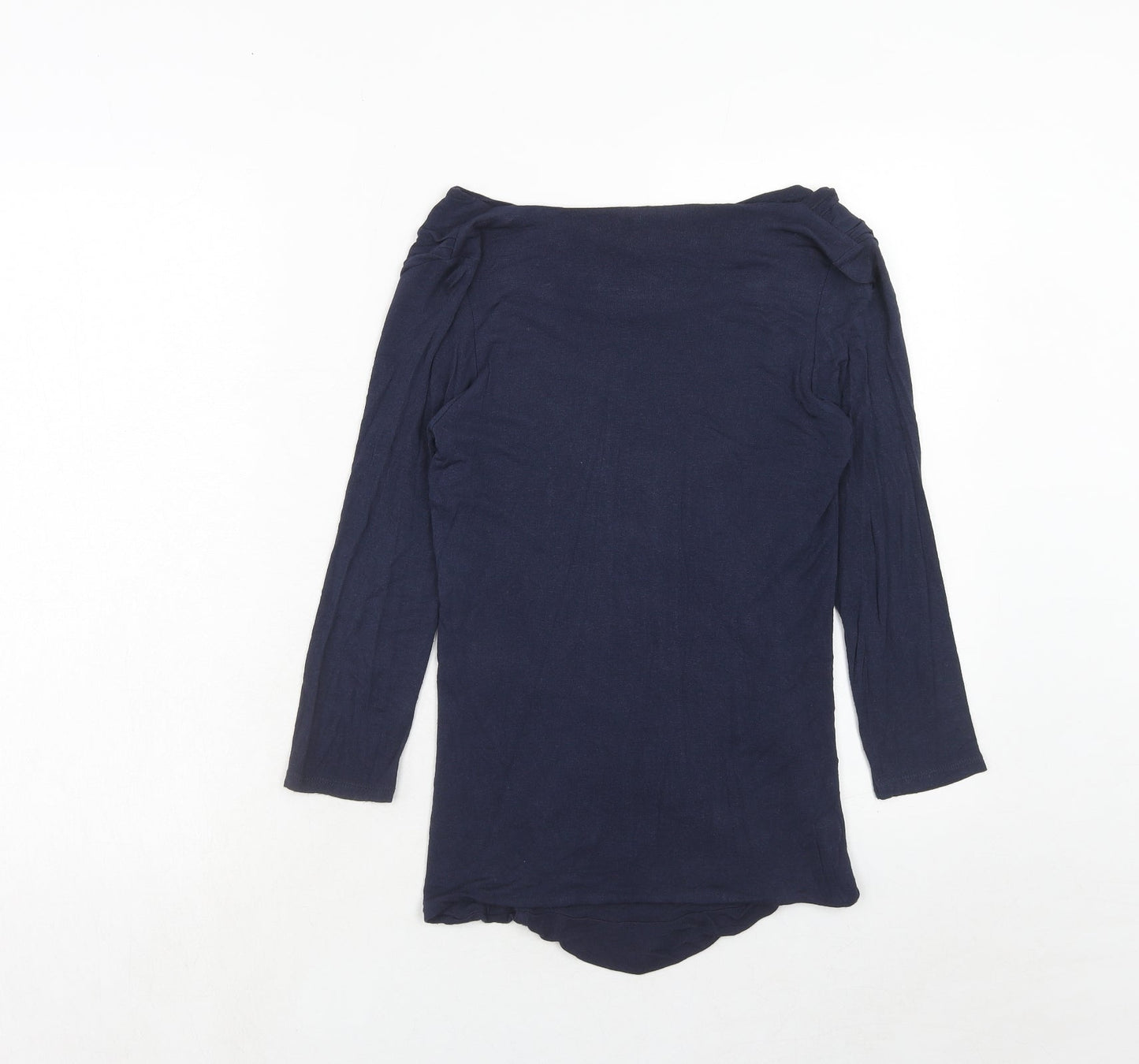 Womens UK Size M Phase Eight Blue Basic Blouse