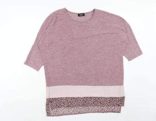 Womens UK Size S Klass Pink Basic T-Shirt