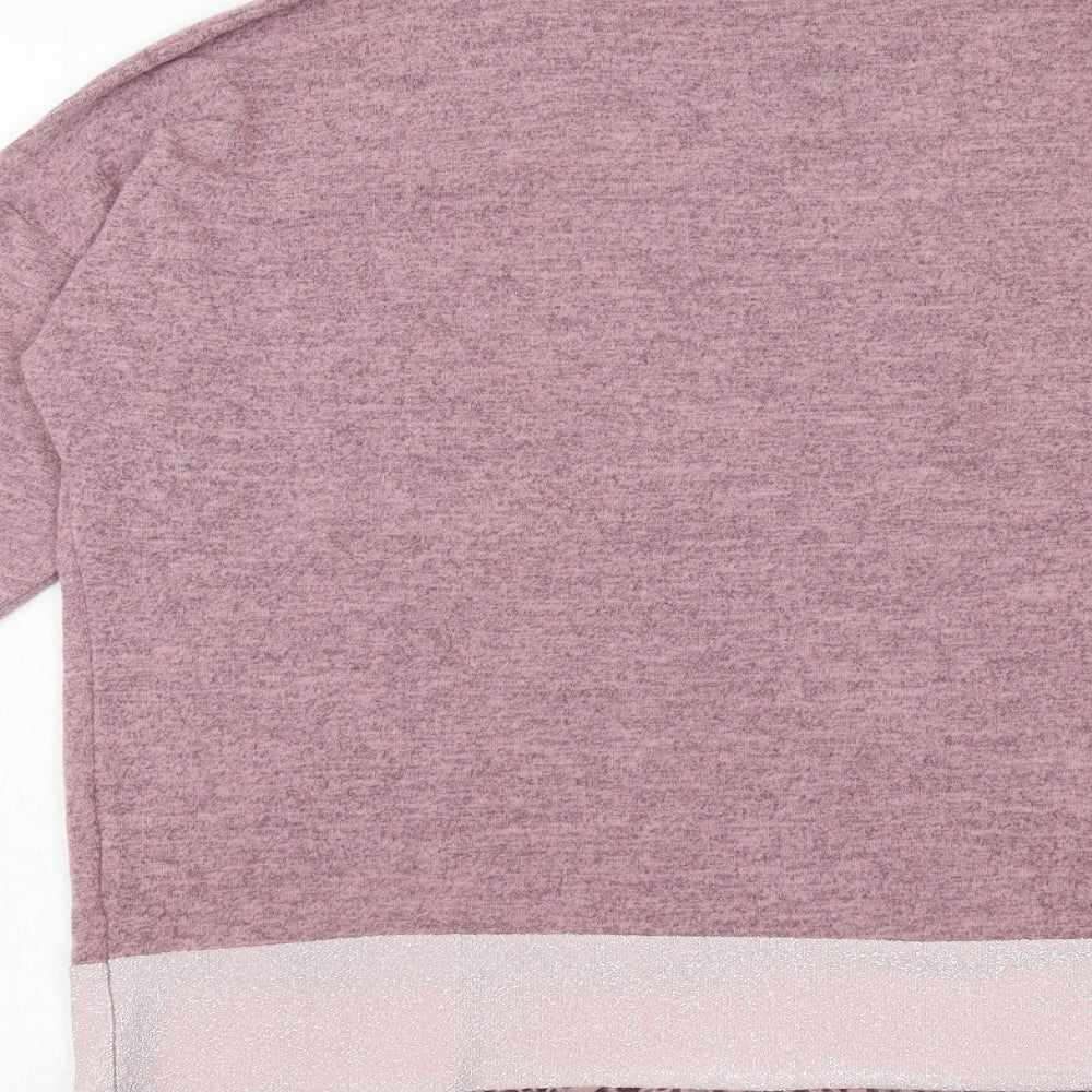 Womens UK Size S Klass Pink Basic T-Shirt