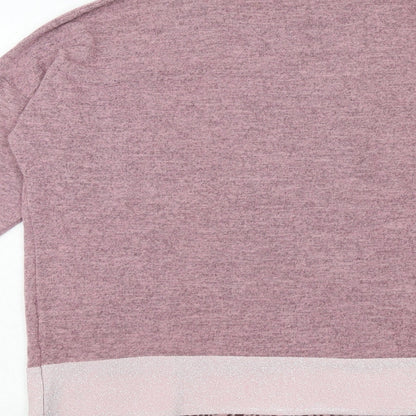 Womens UK Size S Klass Pink Basic T-Shirt