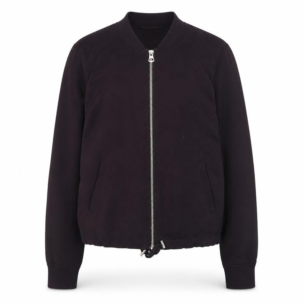 Womens UK Size 4 H&M Purple Bomber Jacket