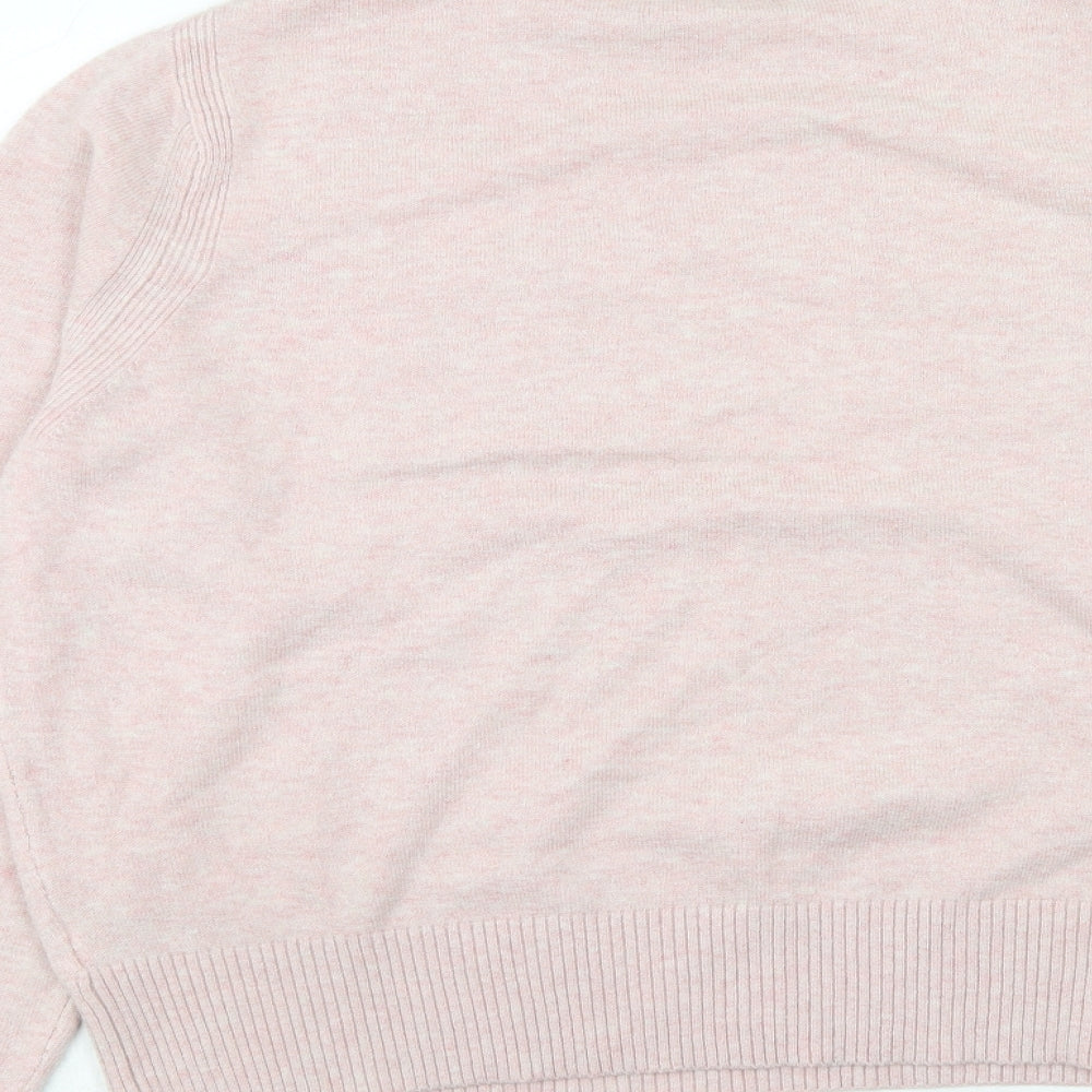 Womens UK Size L Marks and Spencer Pink Pullover Jumper