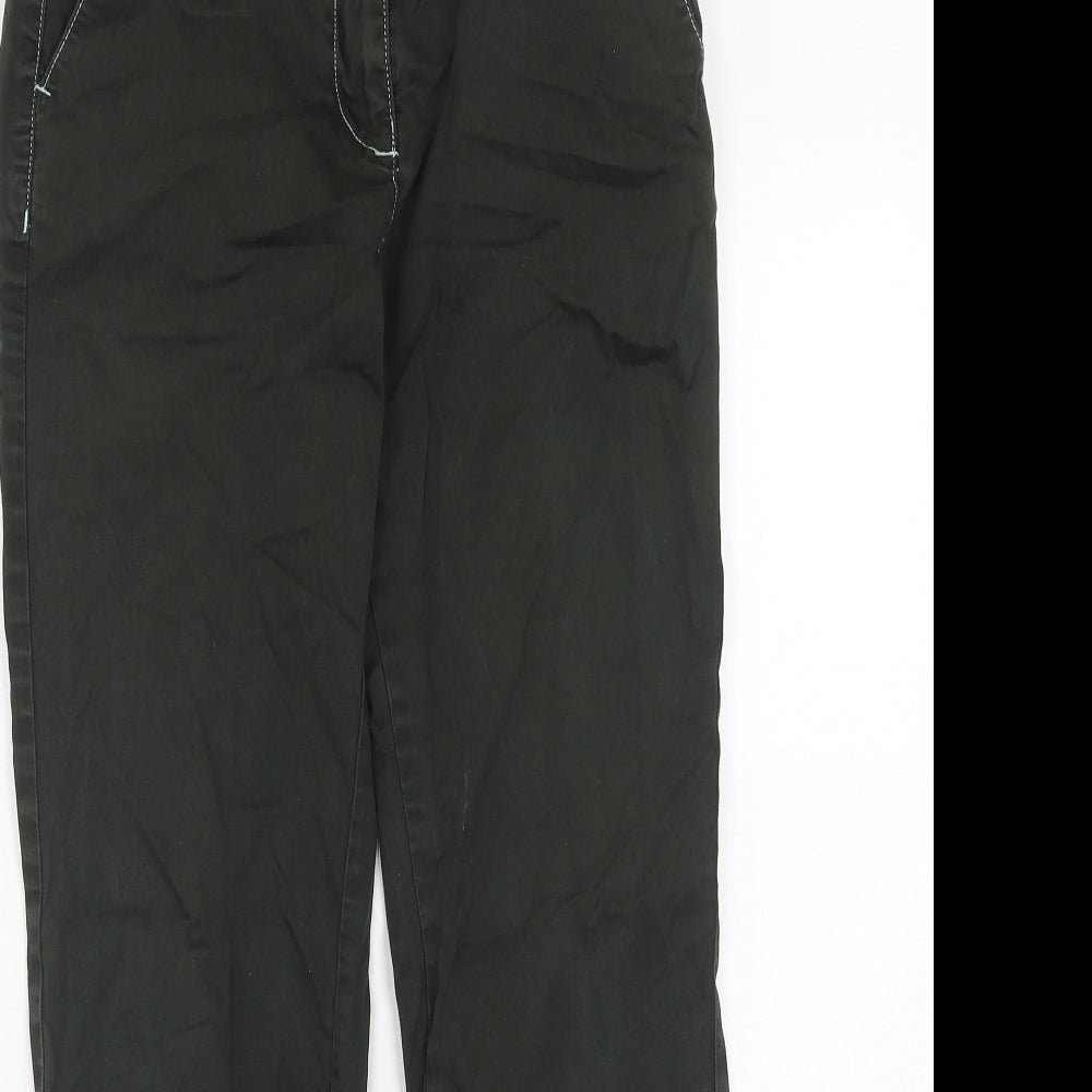 Womens UK Size 8 Marks and Spencer Regular Fit  Green Trousers