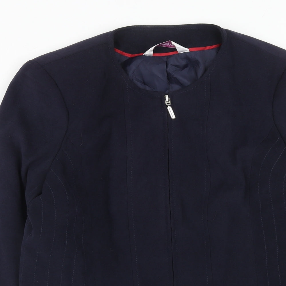 Womens UK Size 14 Bonmarché Blue Jacket