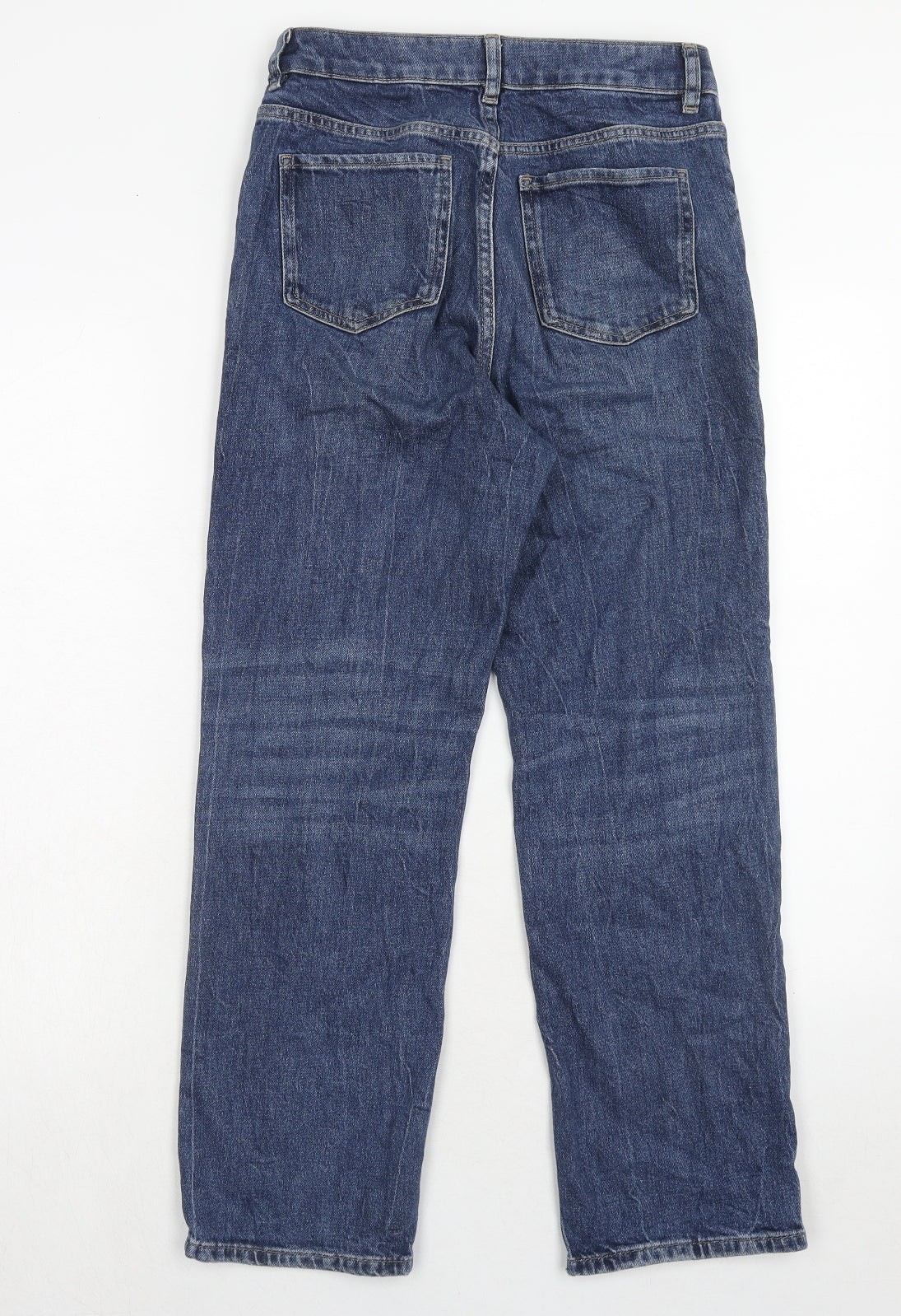 Womens UK Size 28 in Marks and Spencer Regular Fit Straight Blue Jeans