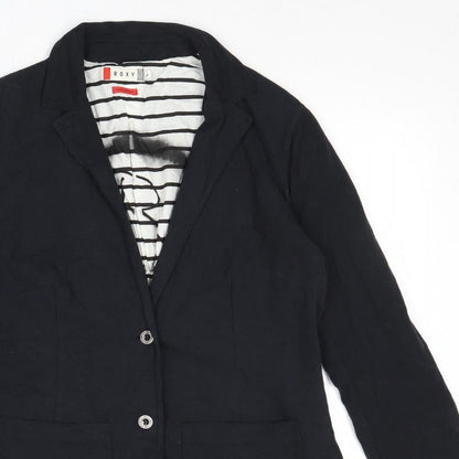 Womens UK Size L ROXY Black Jacket