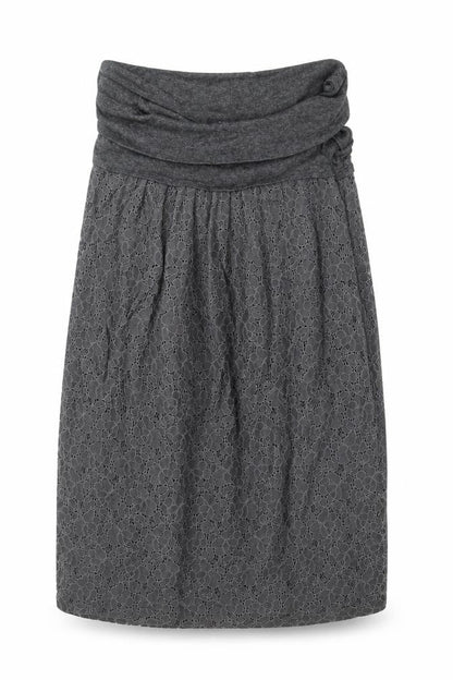 Tara Jarmon Womens Grey Polyester A-Line Size 10 Cowl Neck Pullover