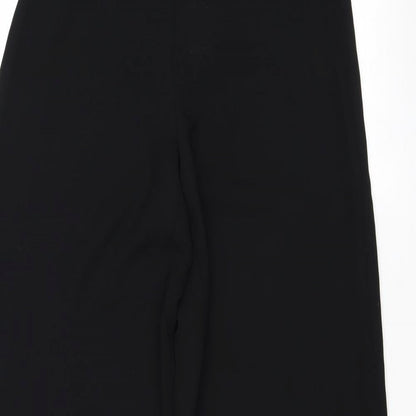 Stills Womens Black Polyester Trousers Size 8 Regular Zip