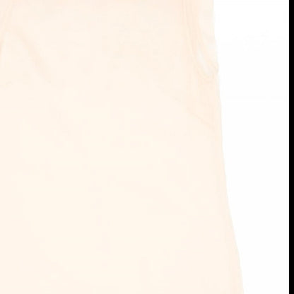 Womens UK Size 8 French Connection Pink Basic Tank