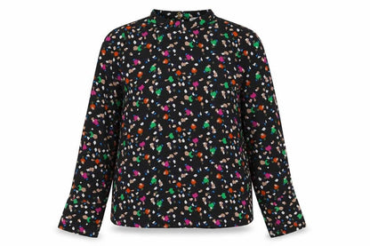Womens UK Size 12 Warehouse Multicoloured Basic Blouse