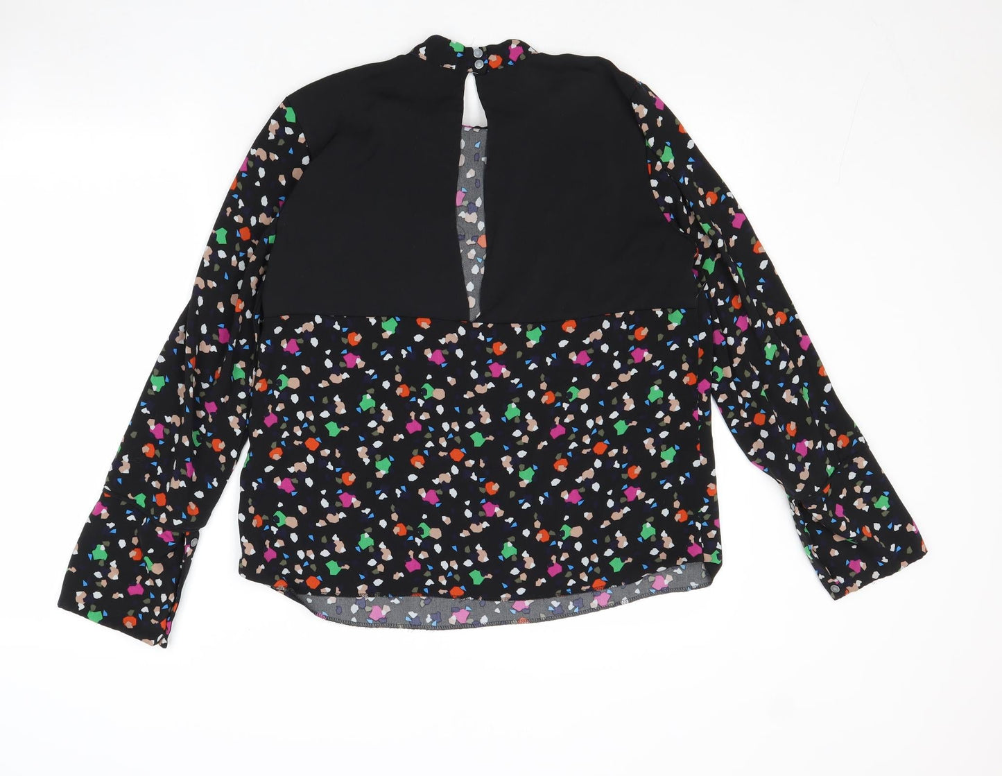 Womens UK Size 12 Warehouse Multicoloured Basic Blouse