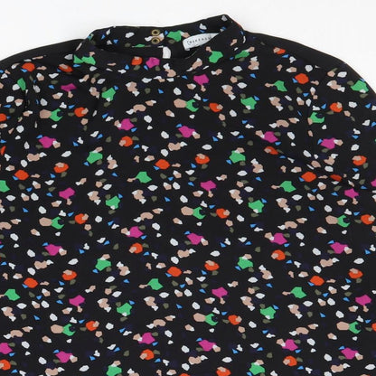 Womens UK Size 12 Warehouse Multicoloured Basic Blouse