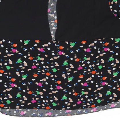 Womens UK Size 12 Warehouse Multicoloured Basic Blouse