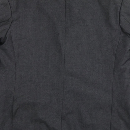 Mens UK Size L The Label Regular Grey Suit Jacket