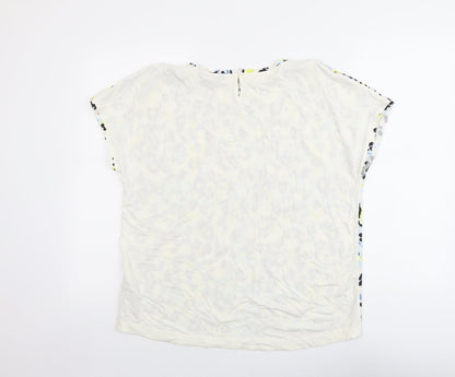 Womens UK Size 12 Marks and Spencer Multicoloured Basic T-Shirt