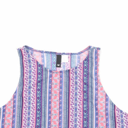 Womens UK Size M Divided by H&M Multicoloured Basic Tank