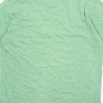 Womens UK Size S Gap Green Basic T-Shirt