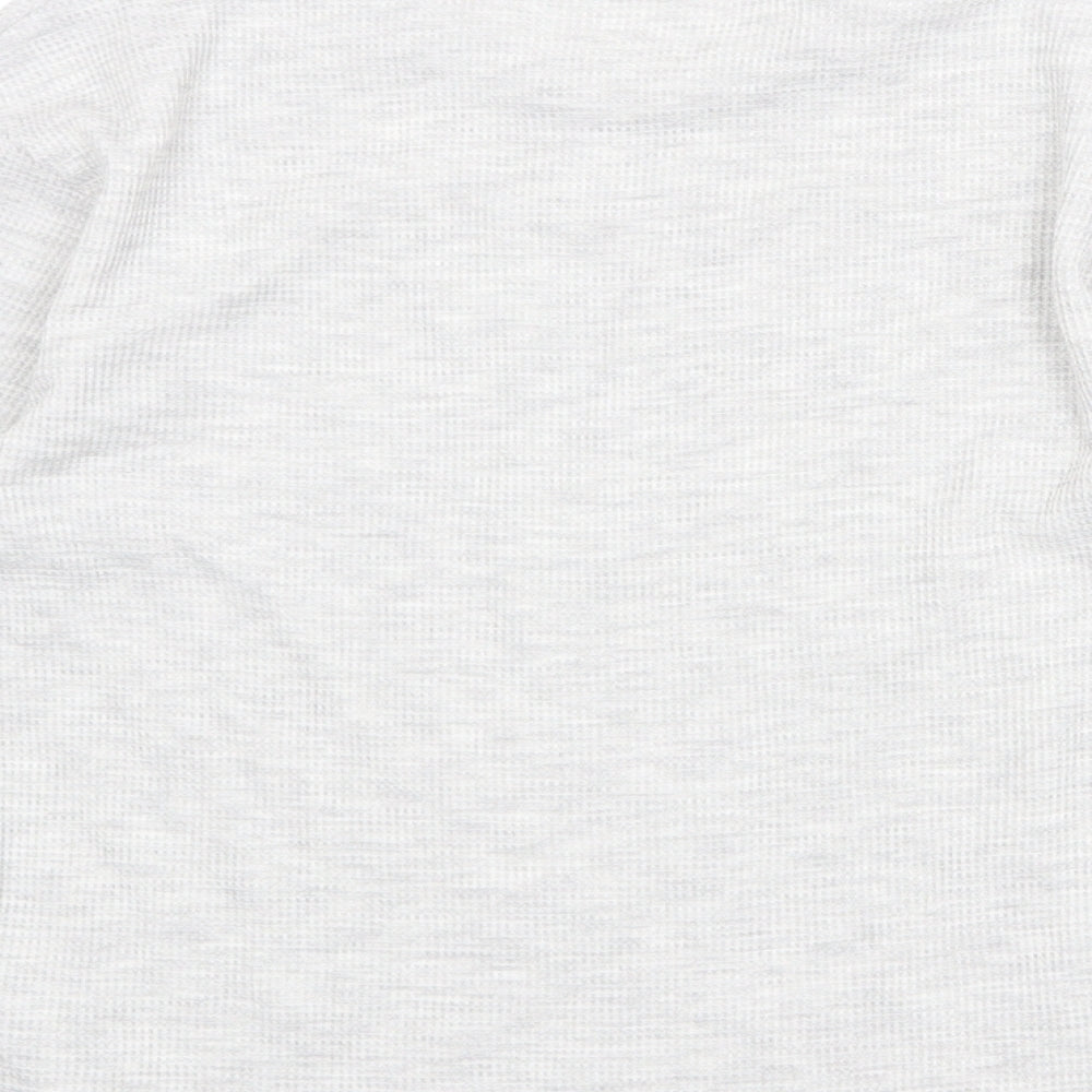 Marks and Spencer Boys Grey Cotton Pullover Sweatshirt Size 9-10 Years Pullover
