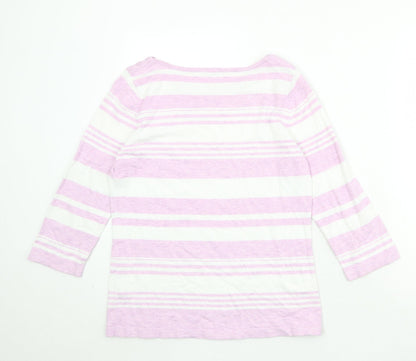 Womens UK Size 14 Berkertex Purple Pullover Jumper