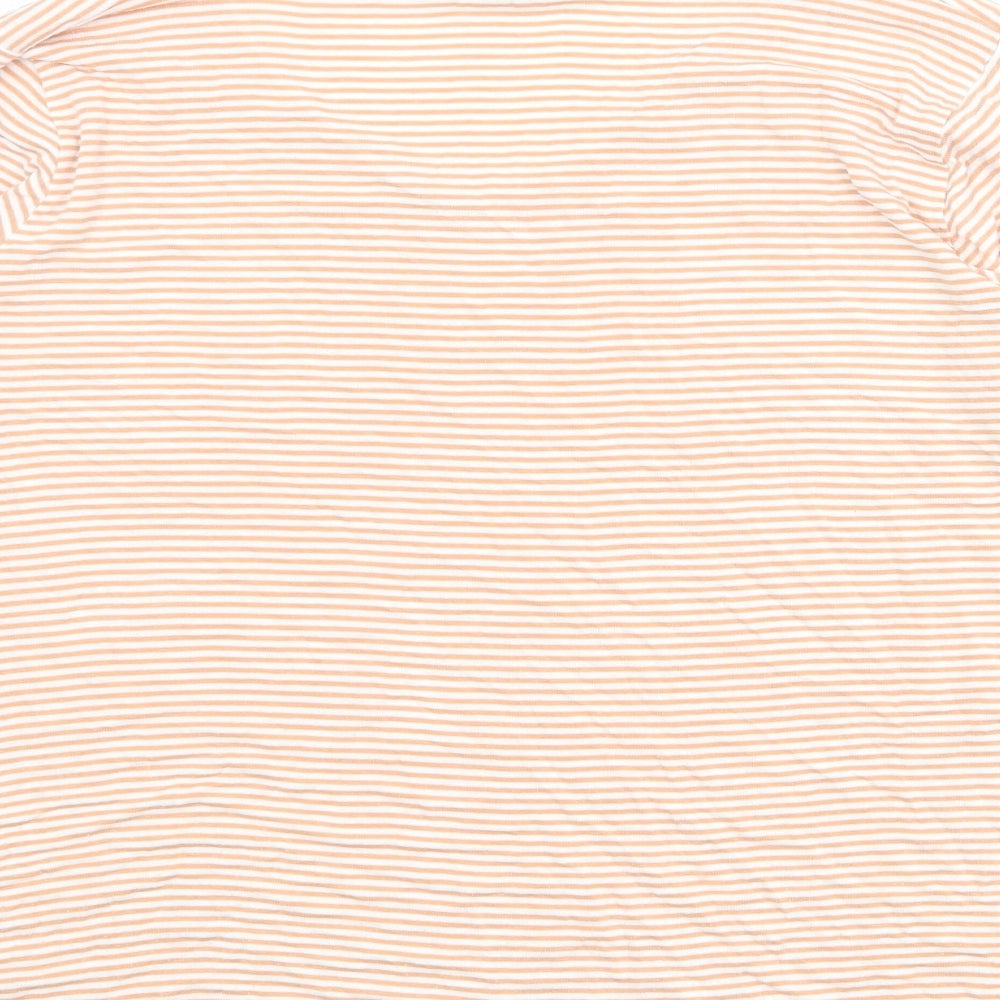 Womens UK Size M Masai Orange Basic T-Shirt