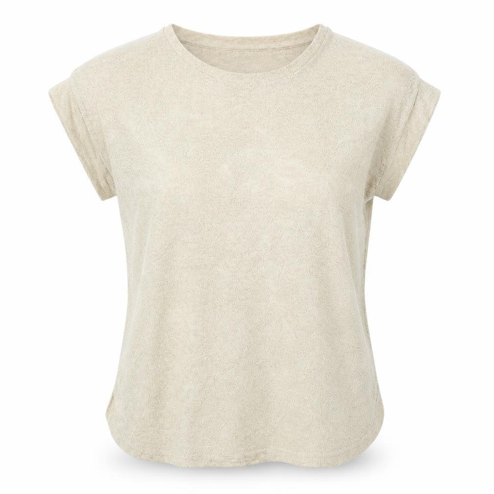 Womens UK Size S Mango Gold Basic Blouse