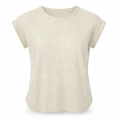 Womens UK Size S Mango Gold Basic Blouse