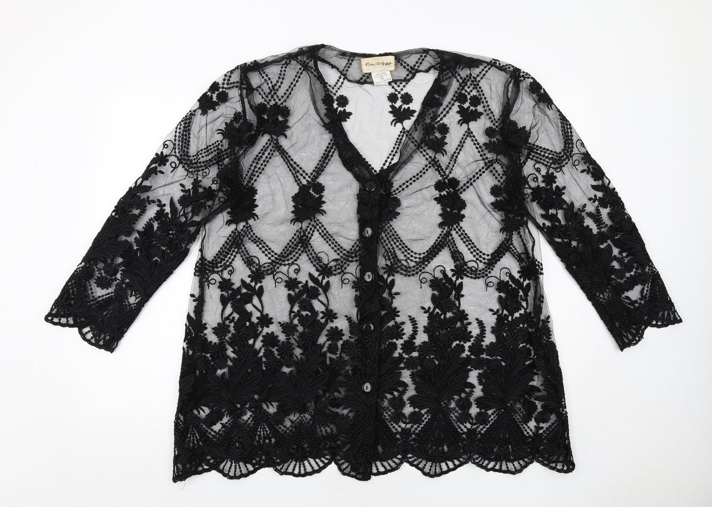 Womens UK Size M Miss Selfridge Black Jacket