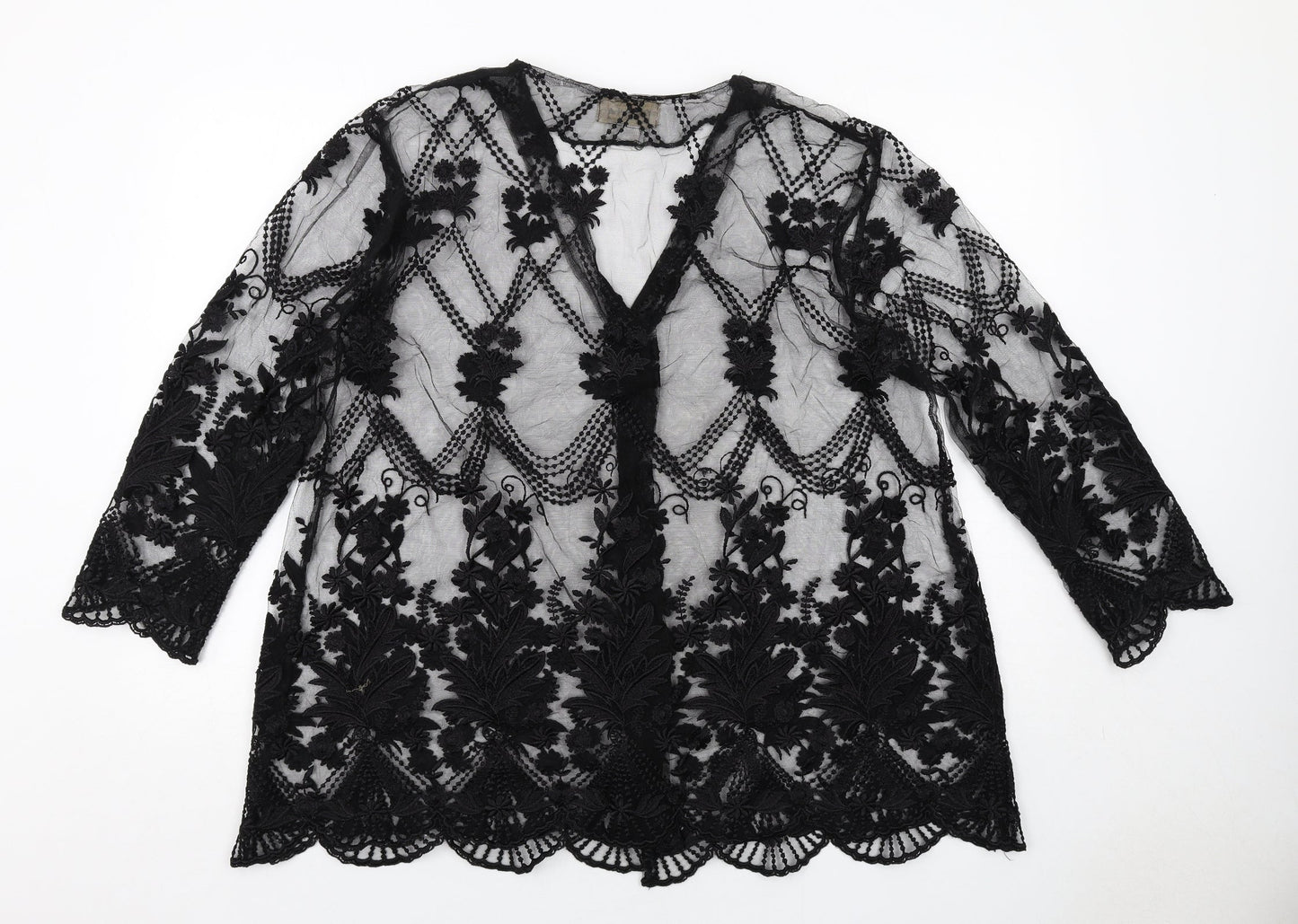 Womens UK Size M Miss Selfridge Black Jacket