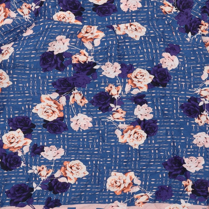 Womens UK Size 8 Marks and Spencer Blue Basic Blouse
