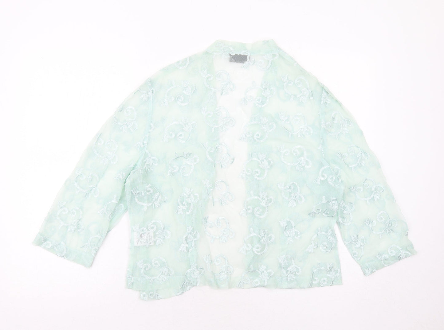 Womens UK Size 20 Alex & Co. Green Basic Blouse