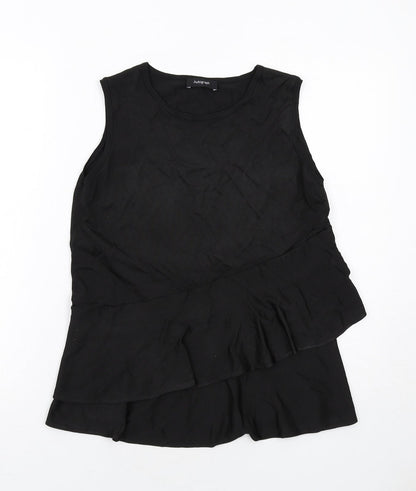 Womens UK Size 10 Marks and Spencer Black Basic Tank