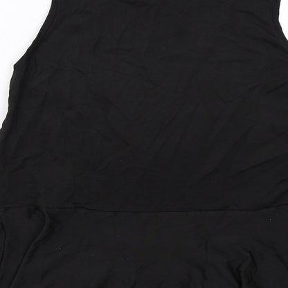 Womens UK Size 10 Marks and Spencer Black Basic Tank