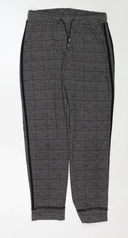 Womens UK Size 8 Marks and Spencer Regular Fit  Grey Trousers