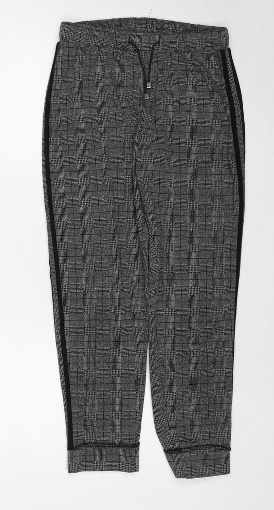 Womens UK Size 8 Marks and Spencer Regular Fit  Grey Trousers
