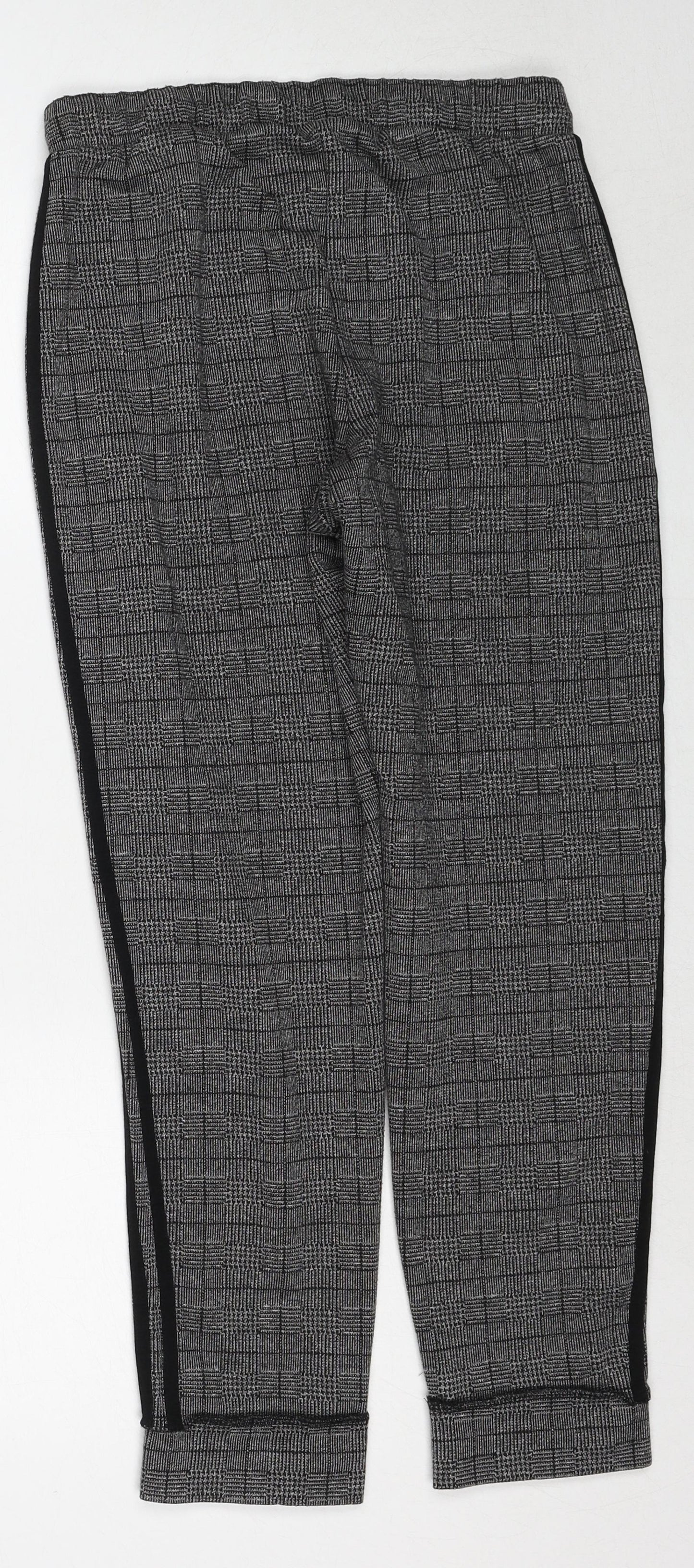 Womens UK Size 8 Marks and Spencer Regular Fit  Grey Trousers