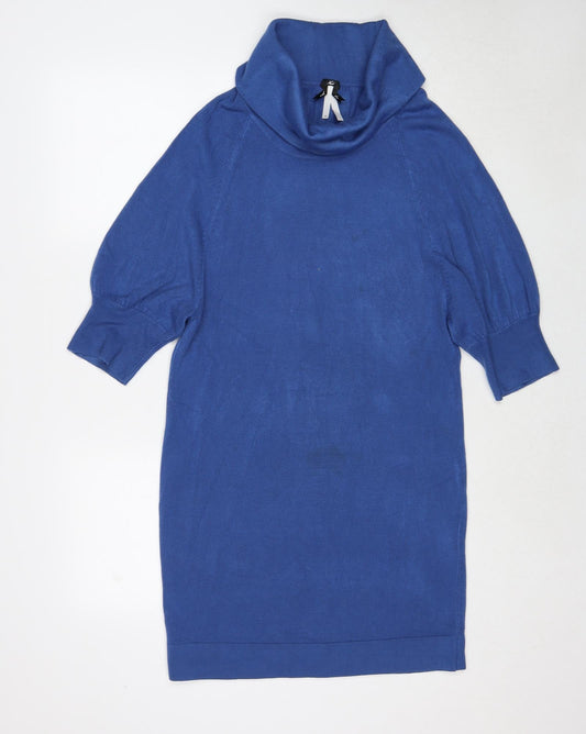 Womens UK Size 10 NEXT Blue Pullover Jumper