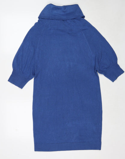 Womens UK Size 10 NEXT Blue Pullover Jumper