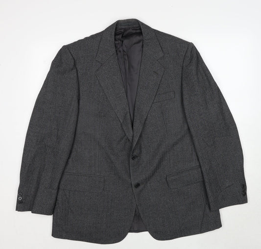 Mens UK Size 38 Burton Regular Grey Suit Jacket