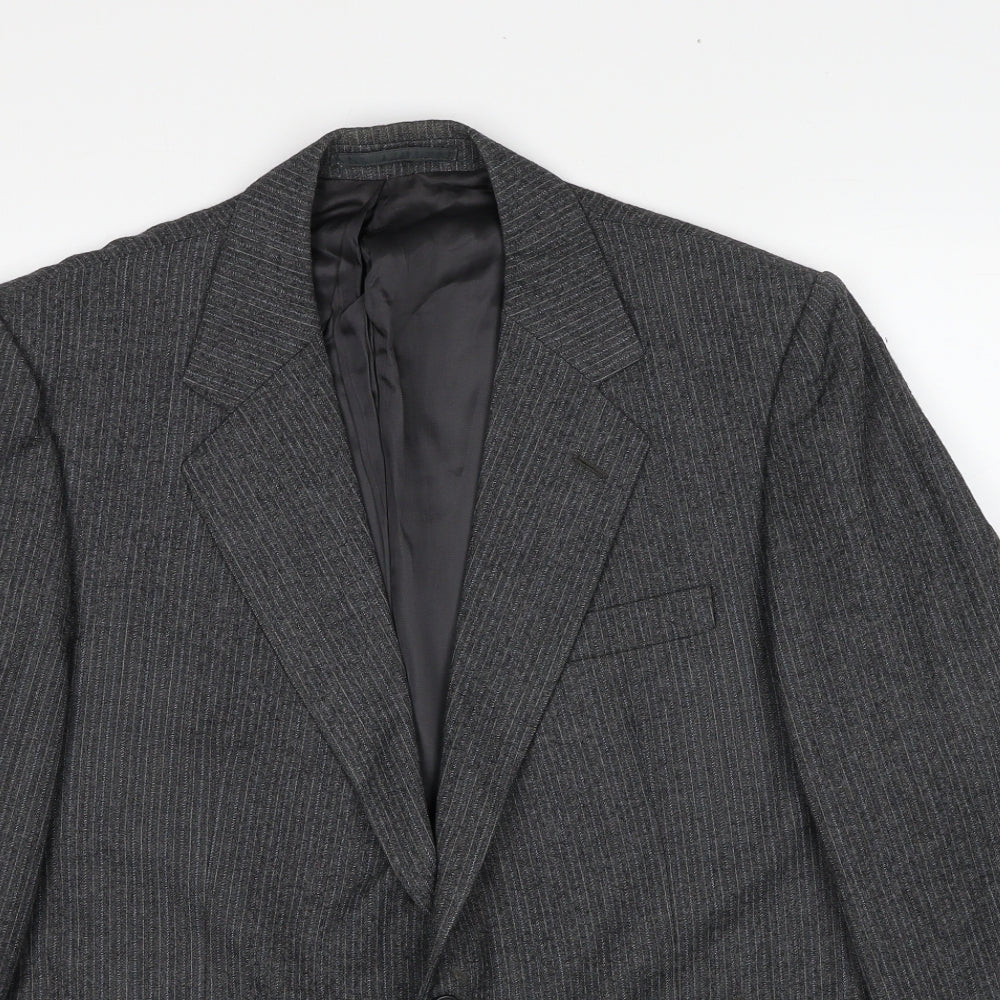 Mens UK Size 38 Burton Regular Grey Suit Jacket