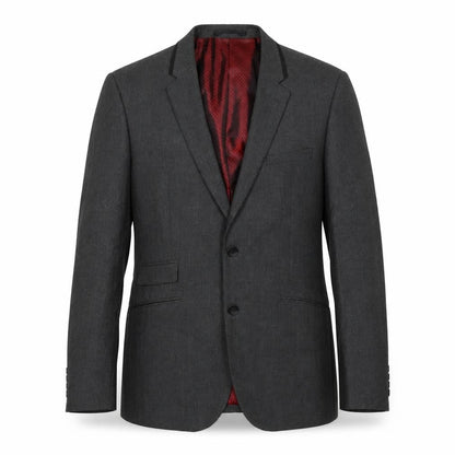 Mens UK Size 38 Burton Regular Grey Suit Jacket