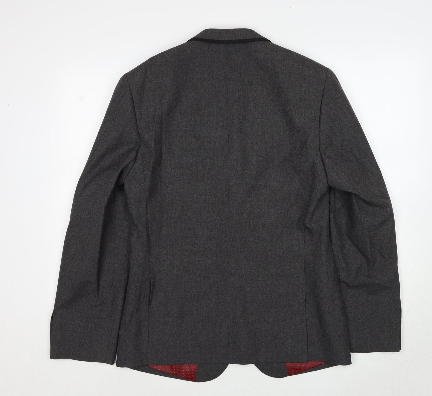 Mens UK Size 38 Burton Regular Grey Suit Jacket
