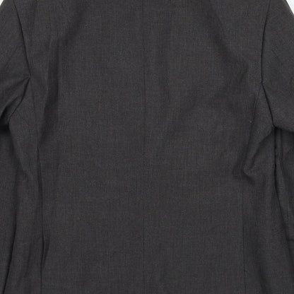 Mens UK Size 38 Burton Regular Grey Suit Jacket